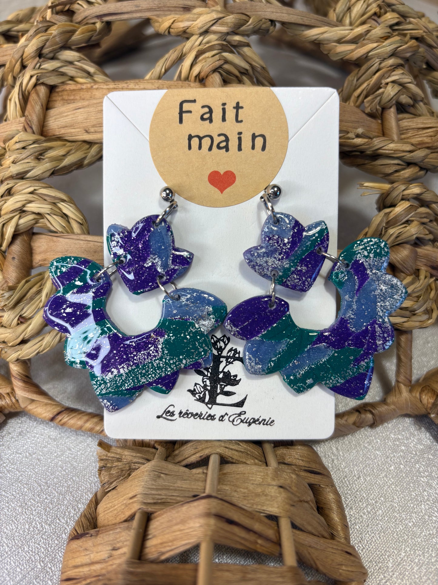Boucles d'oreilles Eugénie