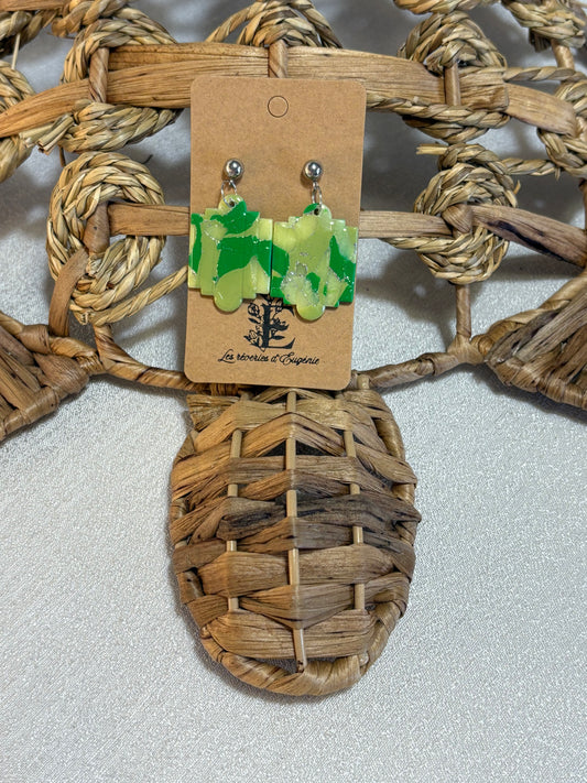 Boucles d'oreilles Adélie